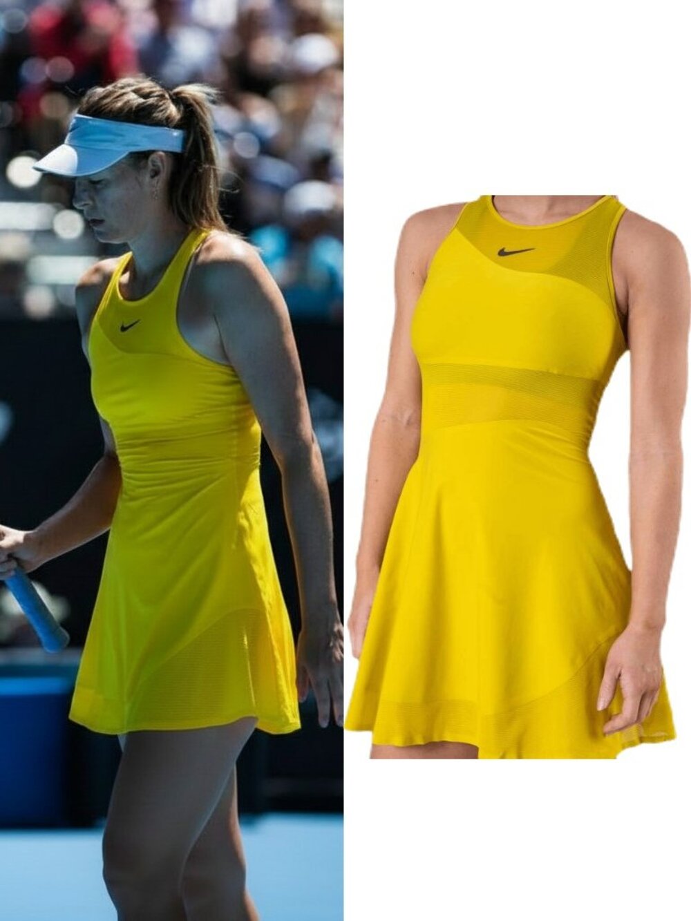 Nwt Nike Maria Sharapova Tennis Dress L Large